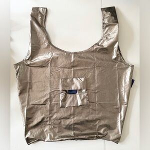 BAGGU Bronze Metallic (DISCONTINUED) Standard Size Reusable Bag - used once